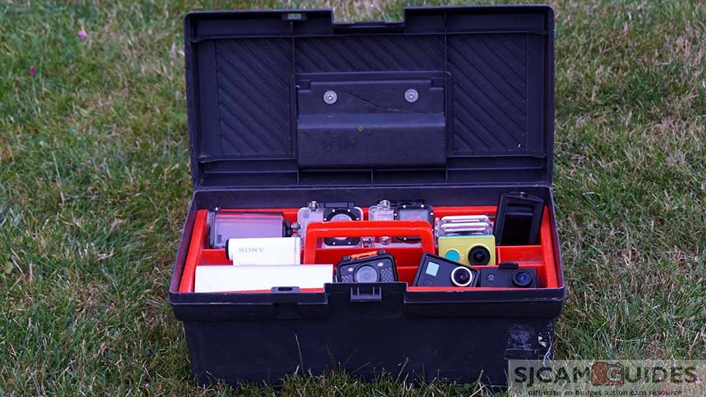 GoPro and other camera storage toolbox