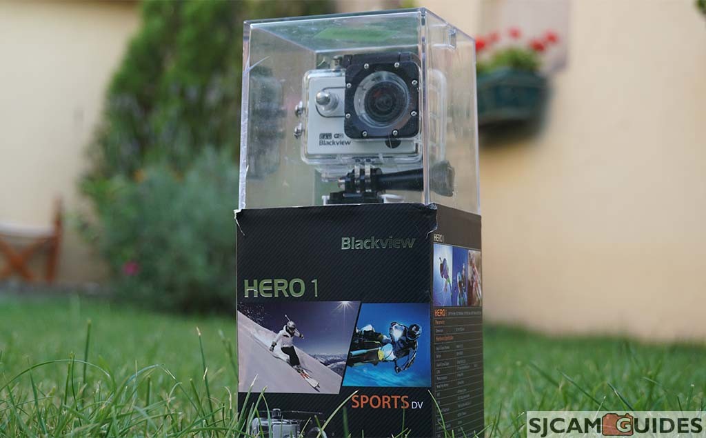 Package of Hero 1 action camera.