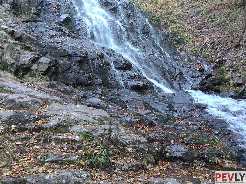 Piljski waterfalls in Serbia.