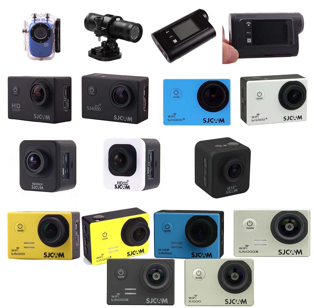 all sjcam cameras