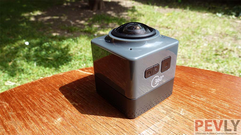 Cube 360 camera made by unknown brand.