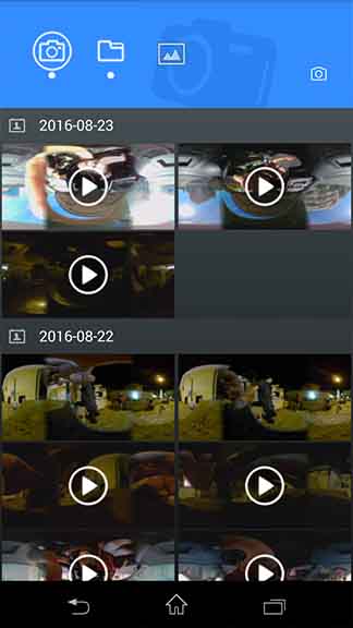 ELECAM 360 Video Camera 360 Degrees Panorama Camera APP 19