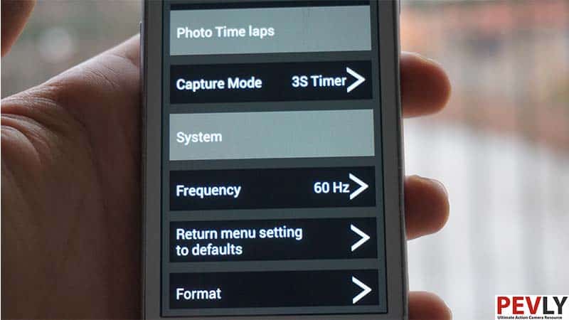 System and photo time-lapse interface.