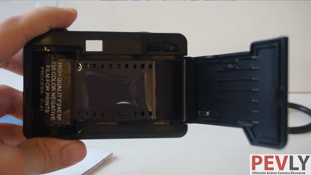 First GoPro could not record video and had a film inside with 24 photos to capture.