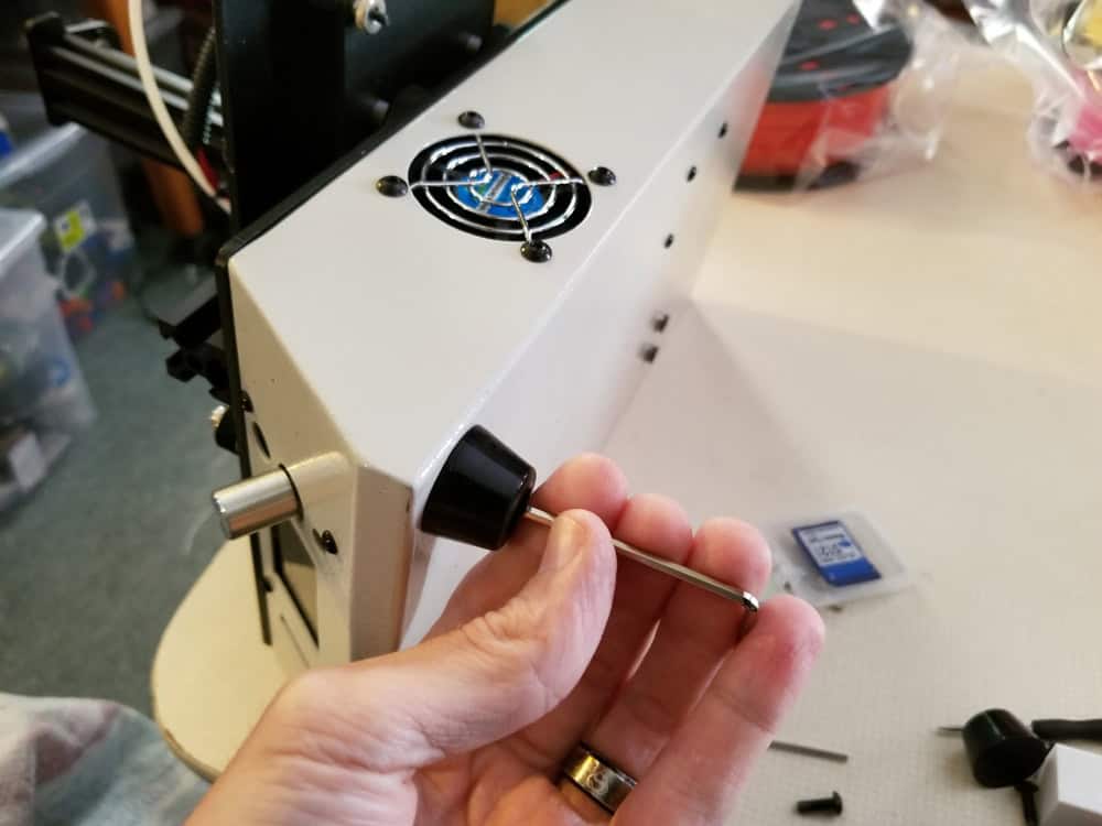 Photo: Tevo Michelangelo 3D printer - assembly.