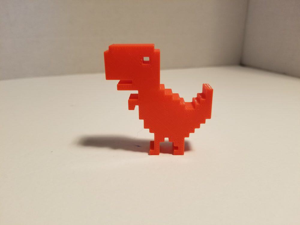Photo: Red T-Rex.
