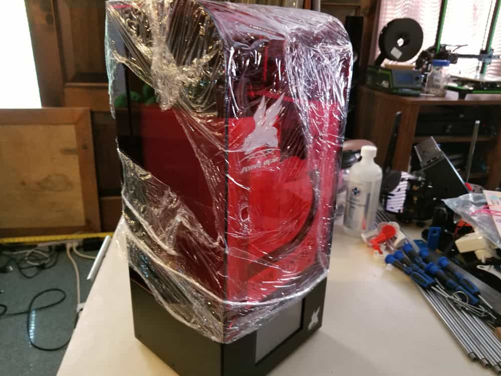 Photo of the Flying Bear Shine UV DLP Resin 3D printer in pristine condition.