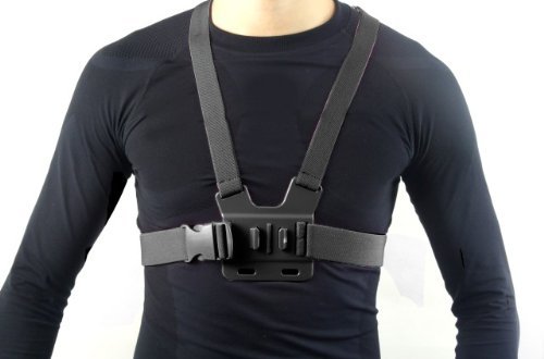 Chest mount. Compatible with GoPro as well.