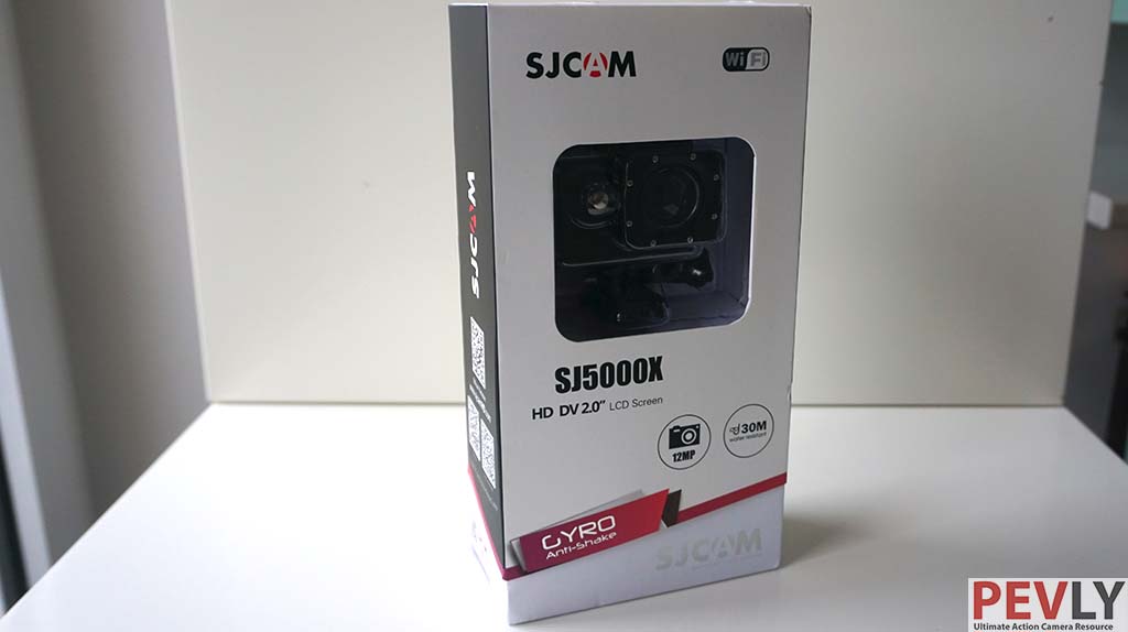 SJ5000X Elite 4K action camera unboxing