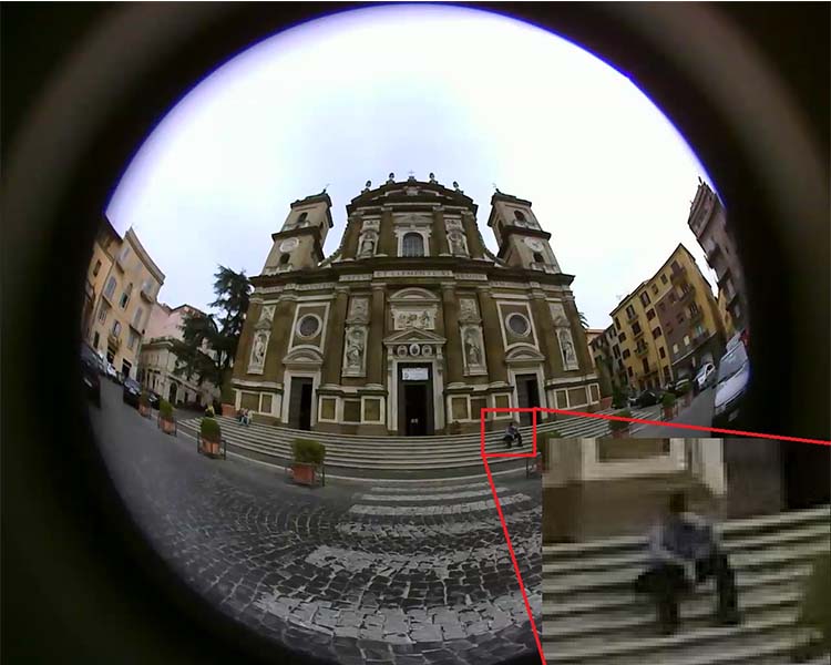 Cube 360 WiFi 360 Degree Wide Angle Action Camera sample 1