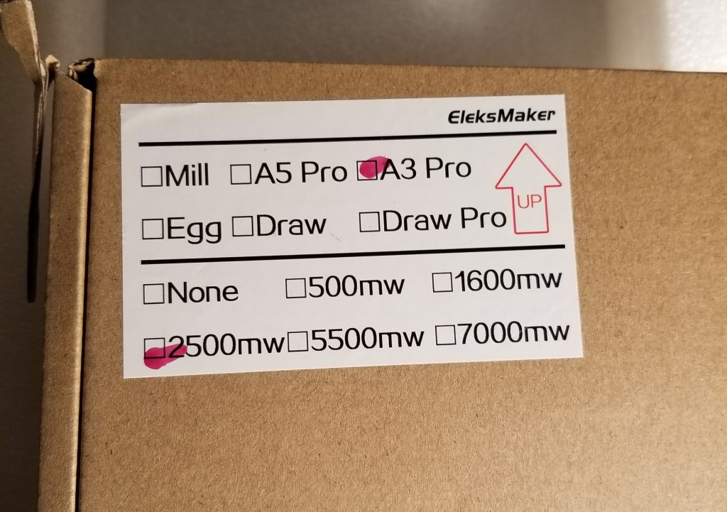 ancla Negociar Separar EleksMaker A3 Pro 2500mW Laser Engraver | Pevly Reviews