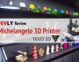 Pevly review: Tevo Michelangelo 3D printer with samples of amazing things you can print.