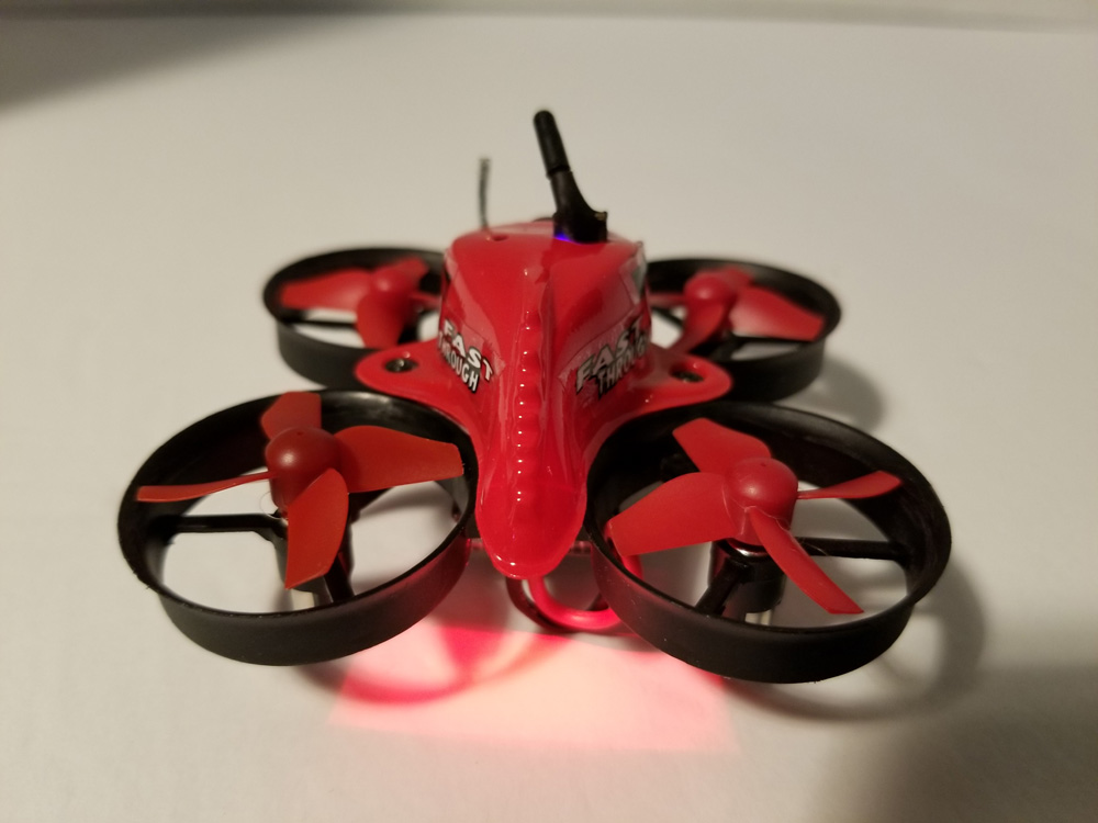 Photo: Eachine E013 Micro FPV RC Drone Quadcopter from behind.