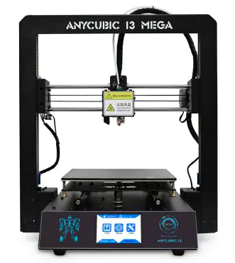 Anycubic I3 MEGA Full Metal Frame FDM 3D Printer - WHITE AND BLACK EU PLUG