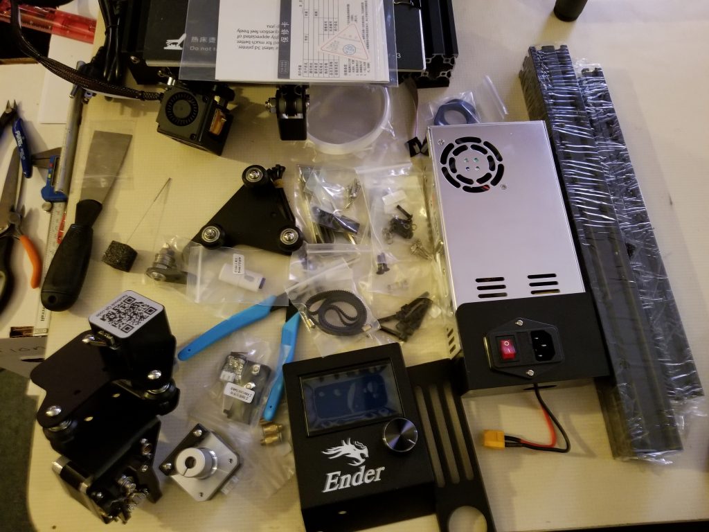 unboxing parts